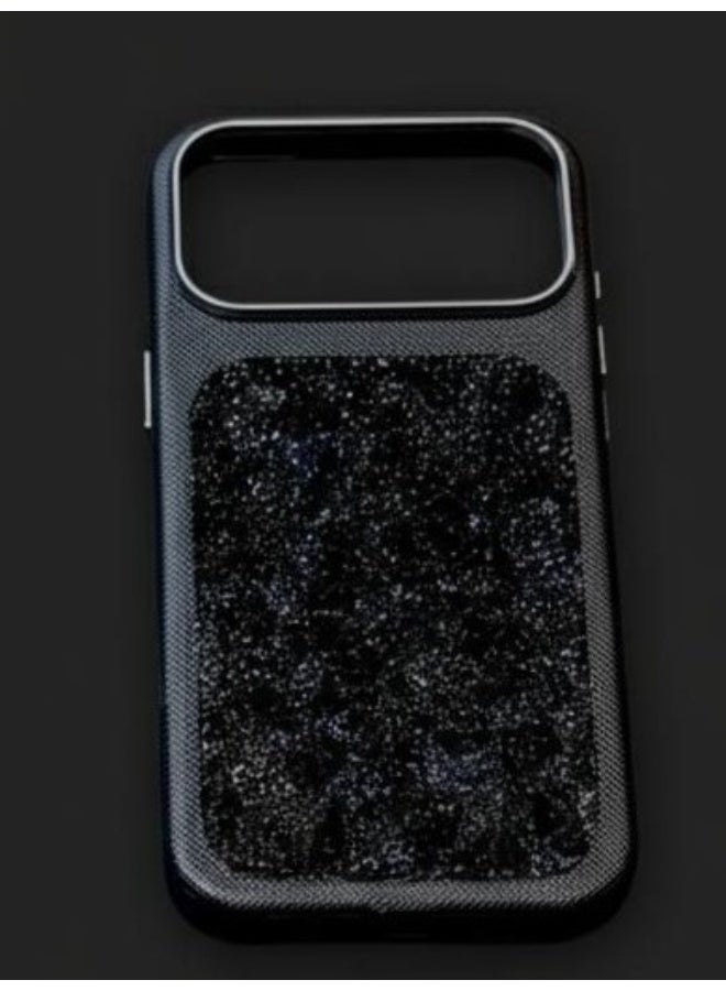 أكاليكس جراب جلدي لامع من DDU لهاتف iPhone 17 Pro Max - غطاء أنيق فاخر بلمعان معدني، حماية متينة وملمس ناعم - Image 1